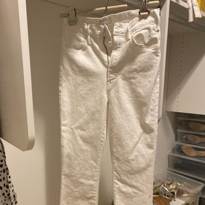 White Mother Jeans